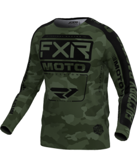 FXR Clutch MX Jersey - Camo 